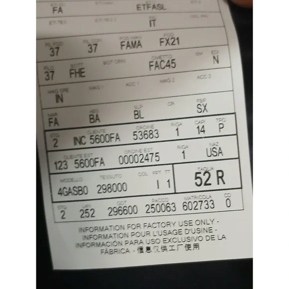 Faconnable Mens 52R (44 US) Regular Black Wool Cashmere Overcoat Italy - Picture 5 of 14